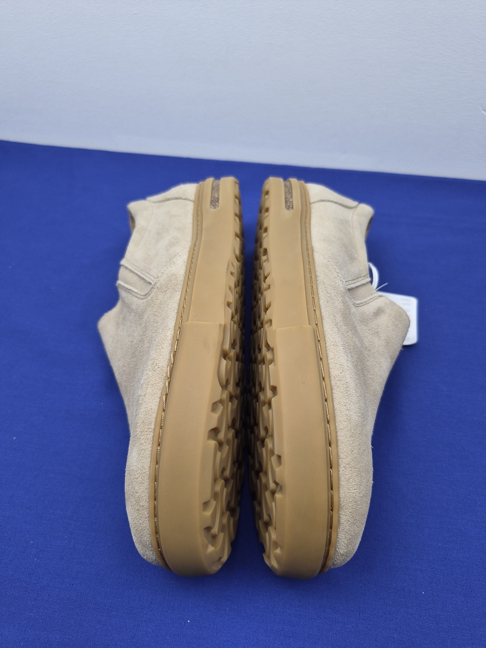 Birkenstock NWT SIZE 11 Oswego Suede Leather Slip-on sneaker streetwear neutral - Picture 9 of 13